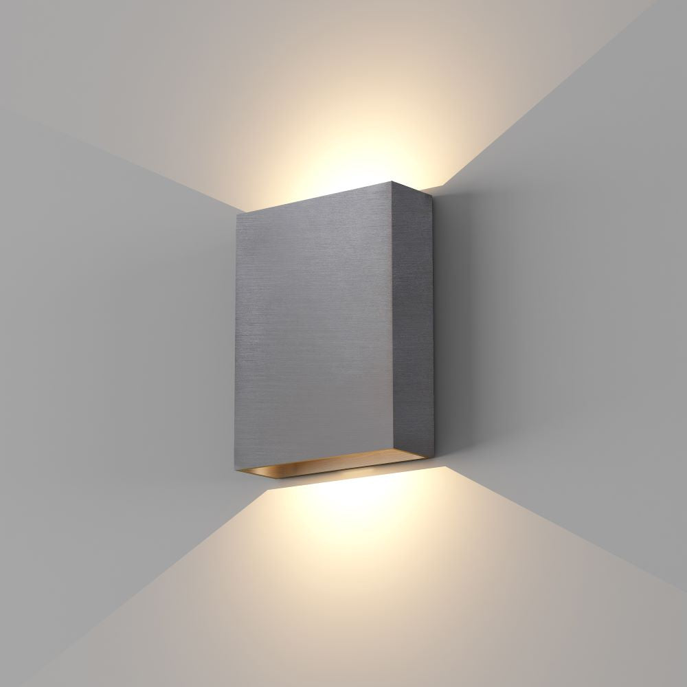 Artdelight Memphis - Wandlamp - Gun metal