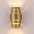 Artdelight Rolls - Wandlamp - Brons
