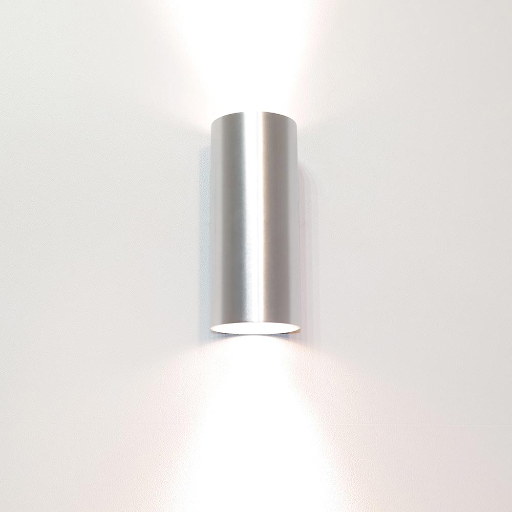 Artdelight Roulo 2 - Wandlamp - Aluminium