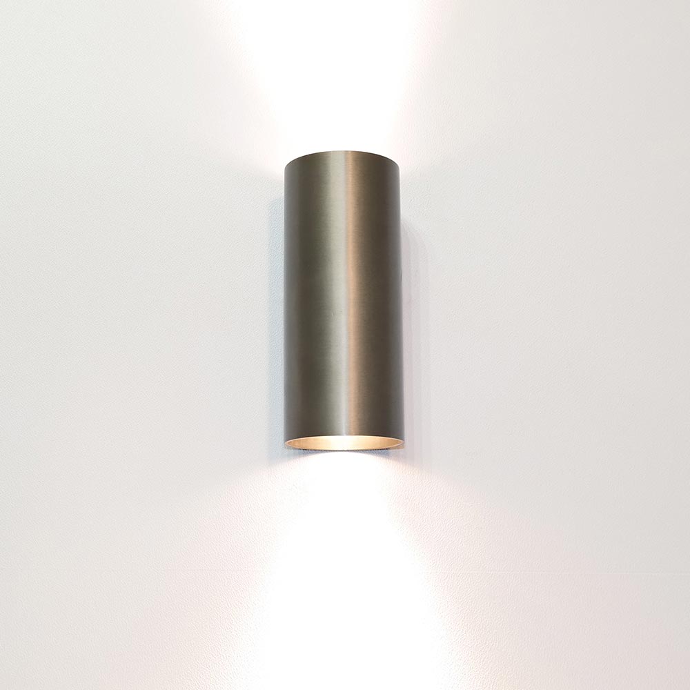 Artdelight Roulo 2 - Wandlamp - Aluminium