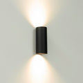 Artdelight Roulo 2 - Wandlamp - Zwart