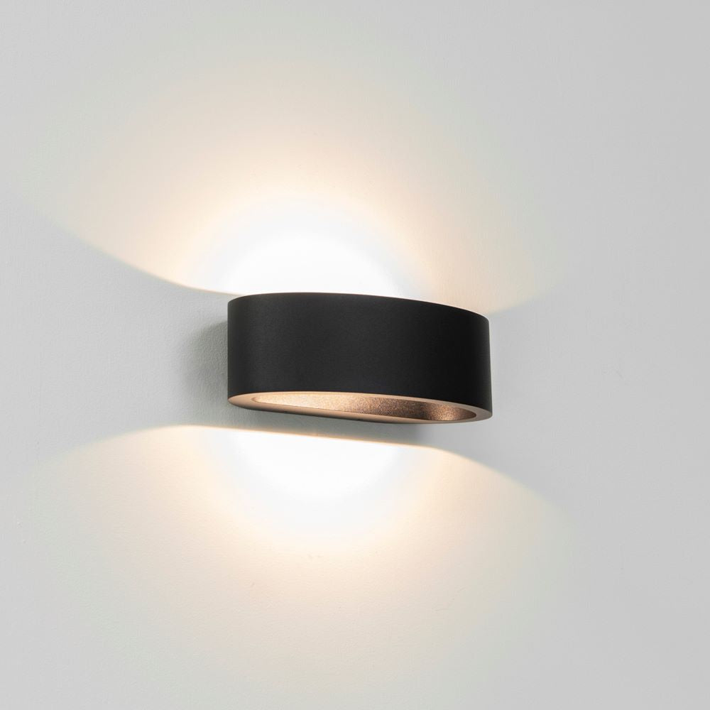 Artdelight Sharp - Wandlamp - Zwart