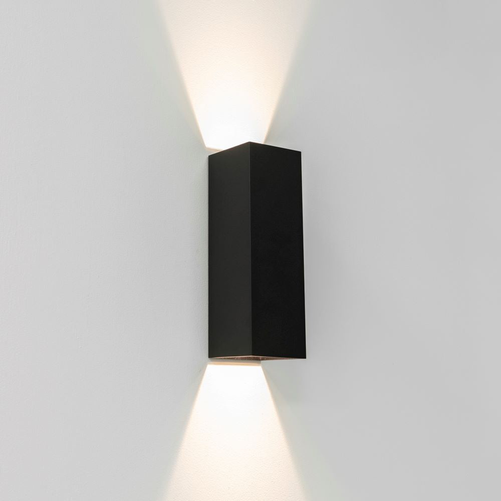 Artdelight Vegas 250 - Wandlamp - Zwart