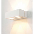 Artdelight Bfeld II - Wandlamp - 4 lichts - Wit