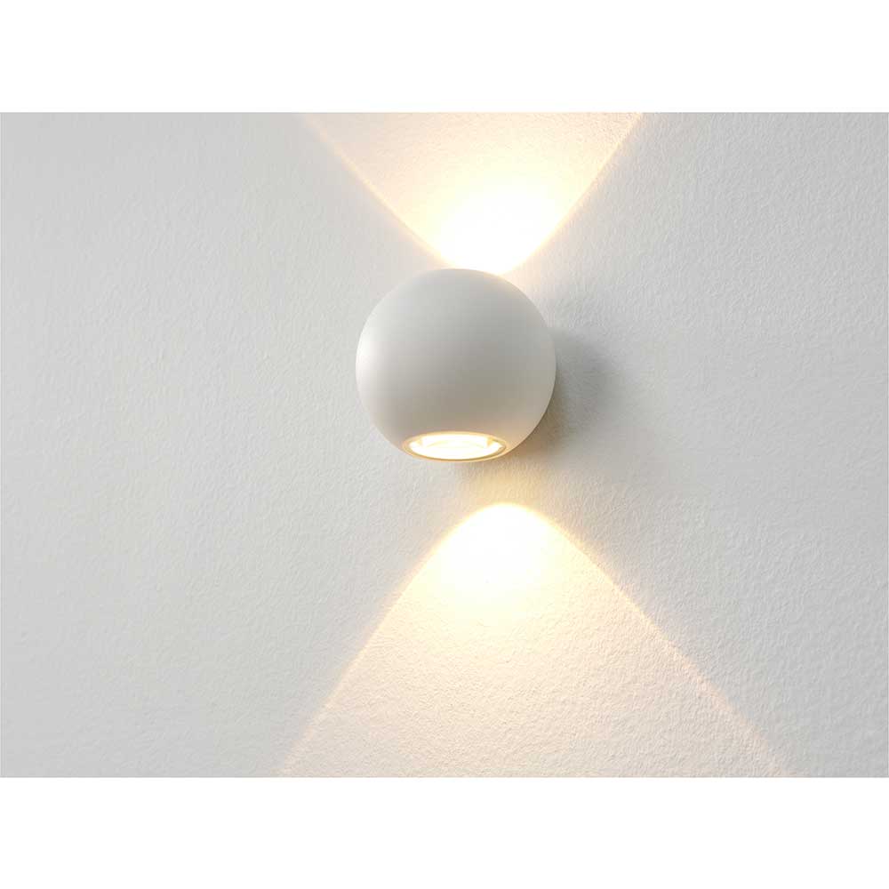 Artdelight Denver - Wandlamp - Wit