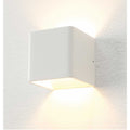 Artdelight Fulda - Wandlamp - Wit