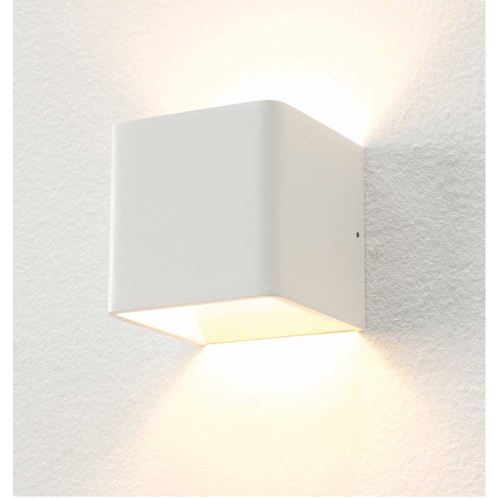 Artdelight Fulda - Wandlamp - Dim-To-Warm - Wit