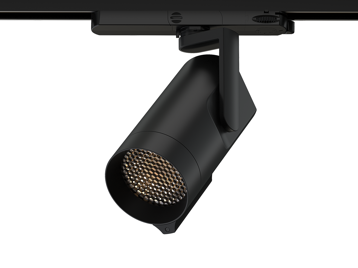 Railspot AI LED line x Caimeta 35W CCT 36° zwart PRIME honingraat