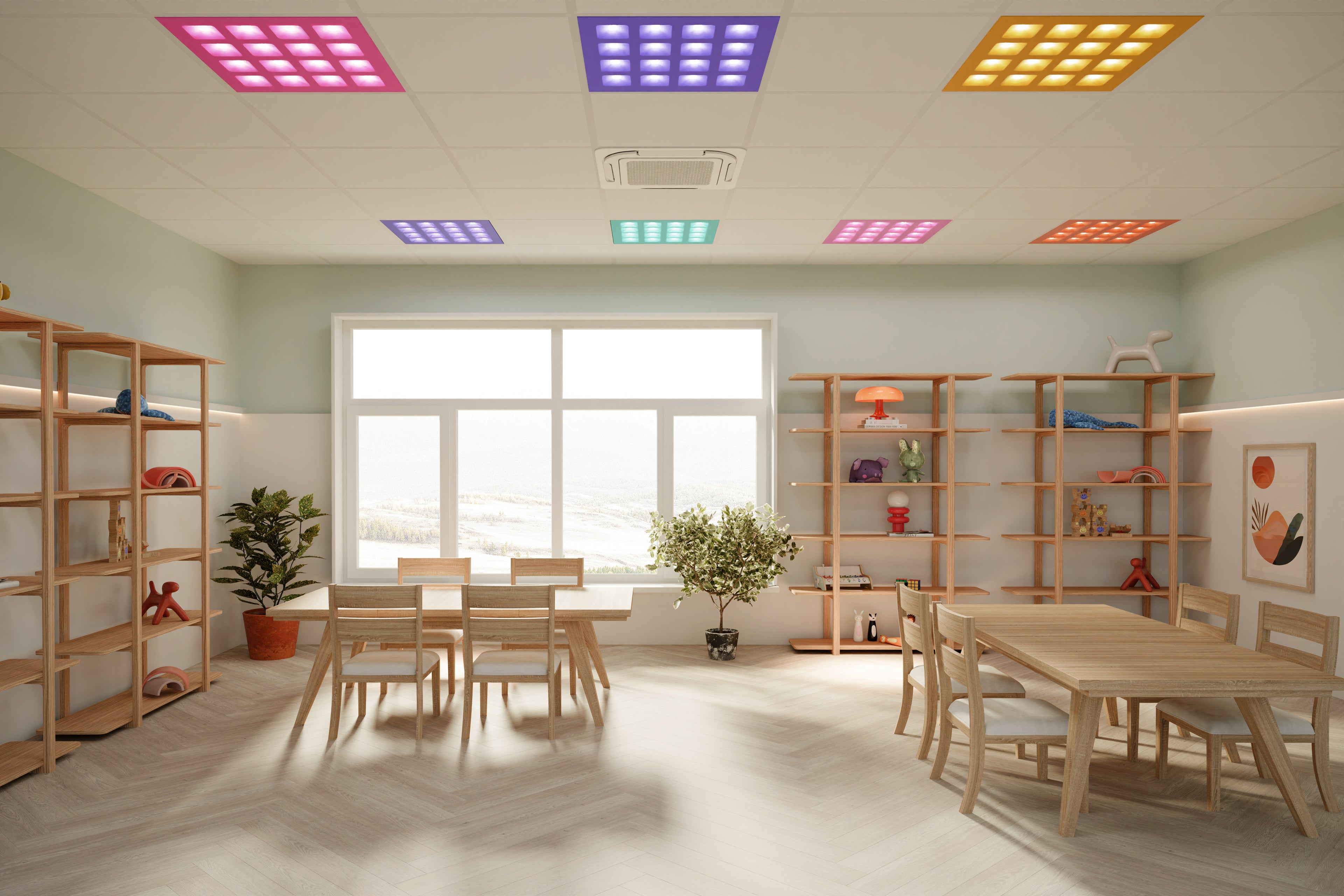 Panel Backlit DIORA 4000K 15-36W 2250-5040lm IP20 UGR<16 60x60cm wit PRIME