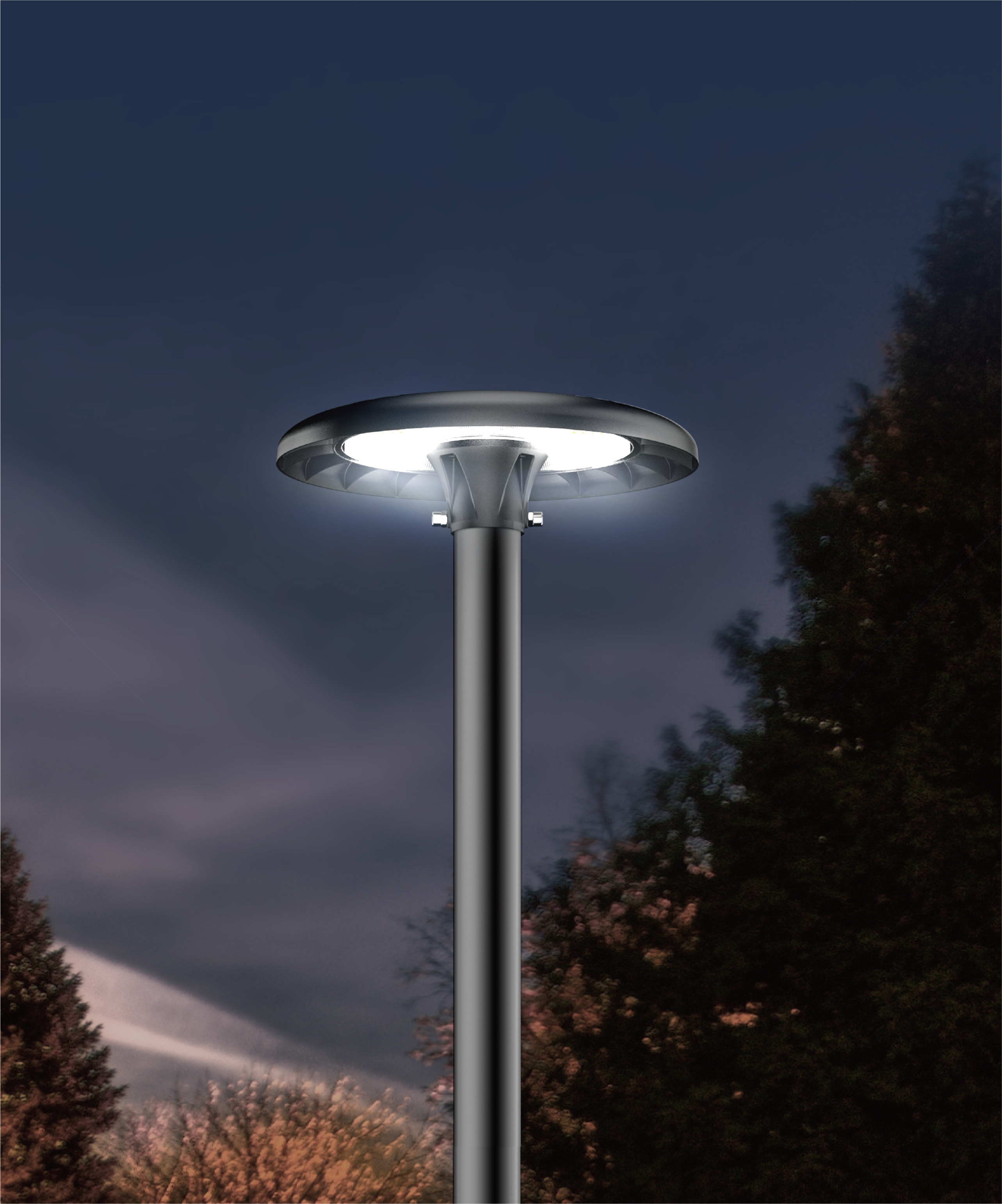 Parkverlichting Armatuur PARKLITE 3CCT(3/4/6,5K) 50-80-100W 6000-12000lm IP65 grijs LITE