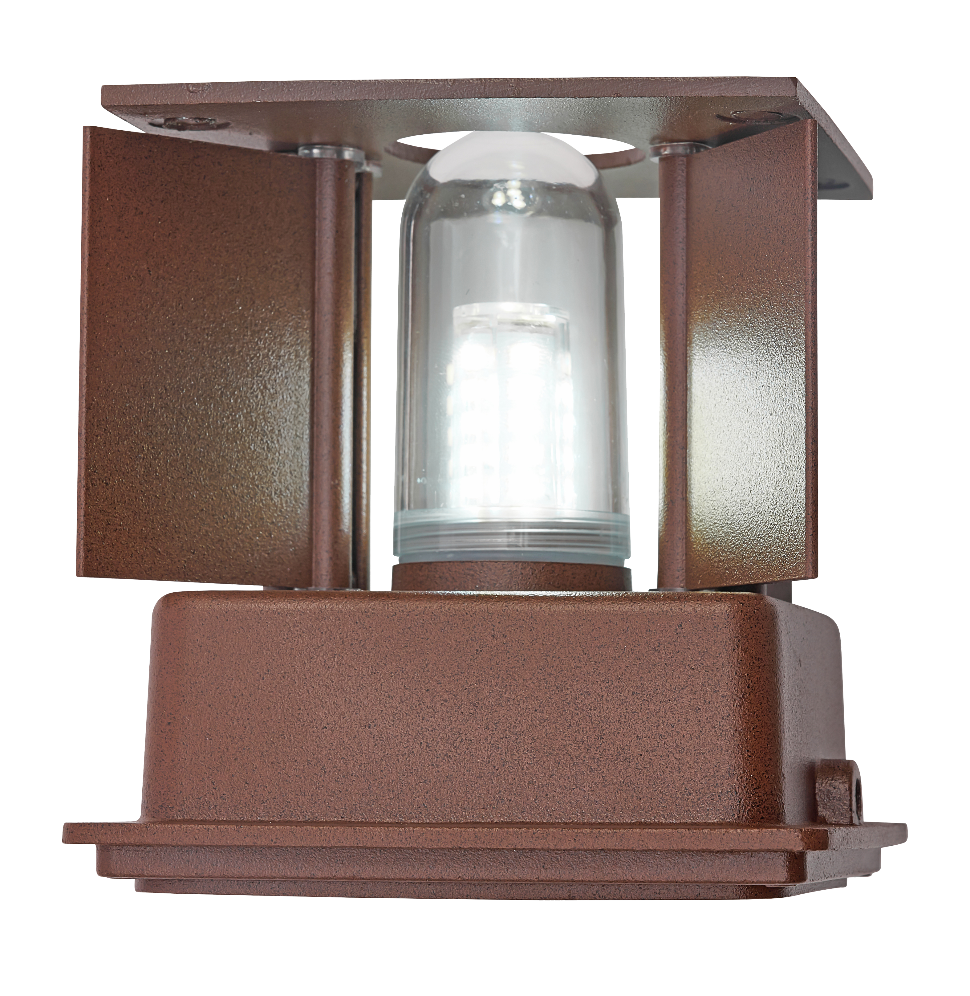 LED wandlamp G9 IP65 corten CUBE LITE