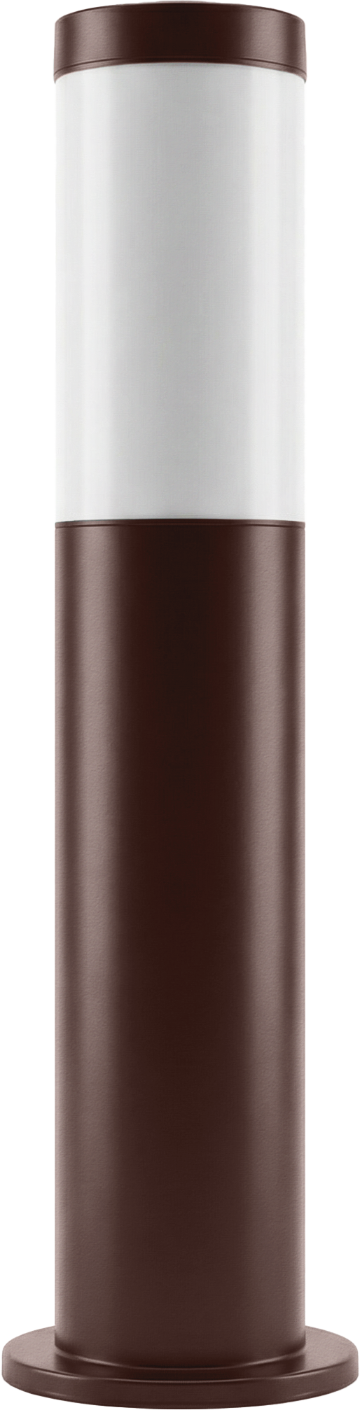 Tuinpaal CUBE rond corten E27 80cm LITE