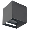 LED wandlamp G9 IP65 grijs CUBE LITE
