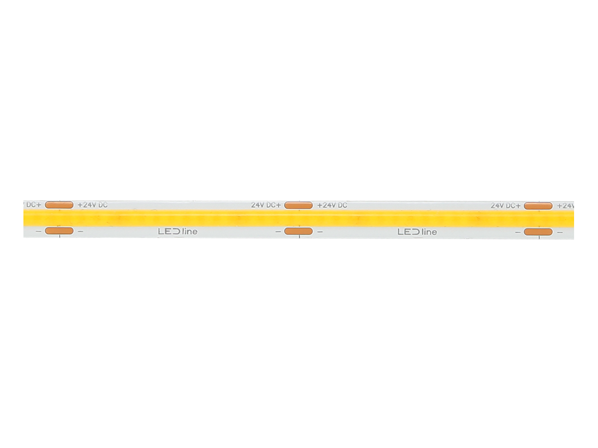 LED tape 320 COB 24V 6500K 5W IP20 8mm 5m 500lm/m PRIME